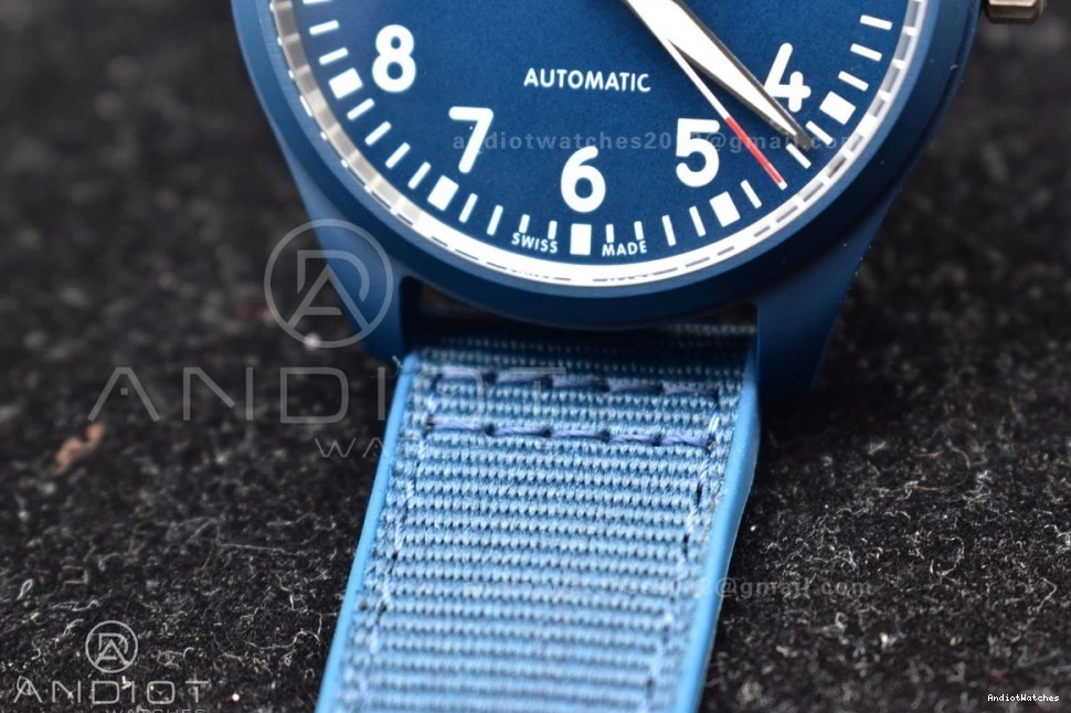 Edition 'Laureus Sport Nylon A on Best for Blue 1199 TechFriendly Strap Blue of Pilot Watch Good' M+F Ceramic 0427